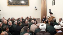 رهبر معظم انقلاب: دشمن از پیشرفتهای جمهوری اسلامی کلافه و عصبی است رهبر معظم انقلاب: دشمن از پیشرفتهای جمهوری اسلامی کلافه و عصبی است