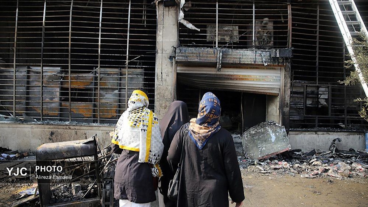 هسته‌های آشوب سازمان‌یافته نخواستند تجمعات مسیر مسالمت‌آمیز خود را طی کند